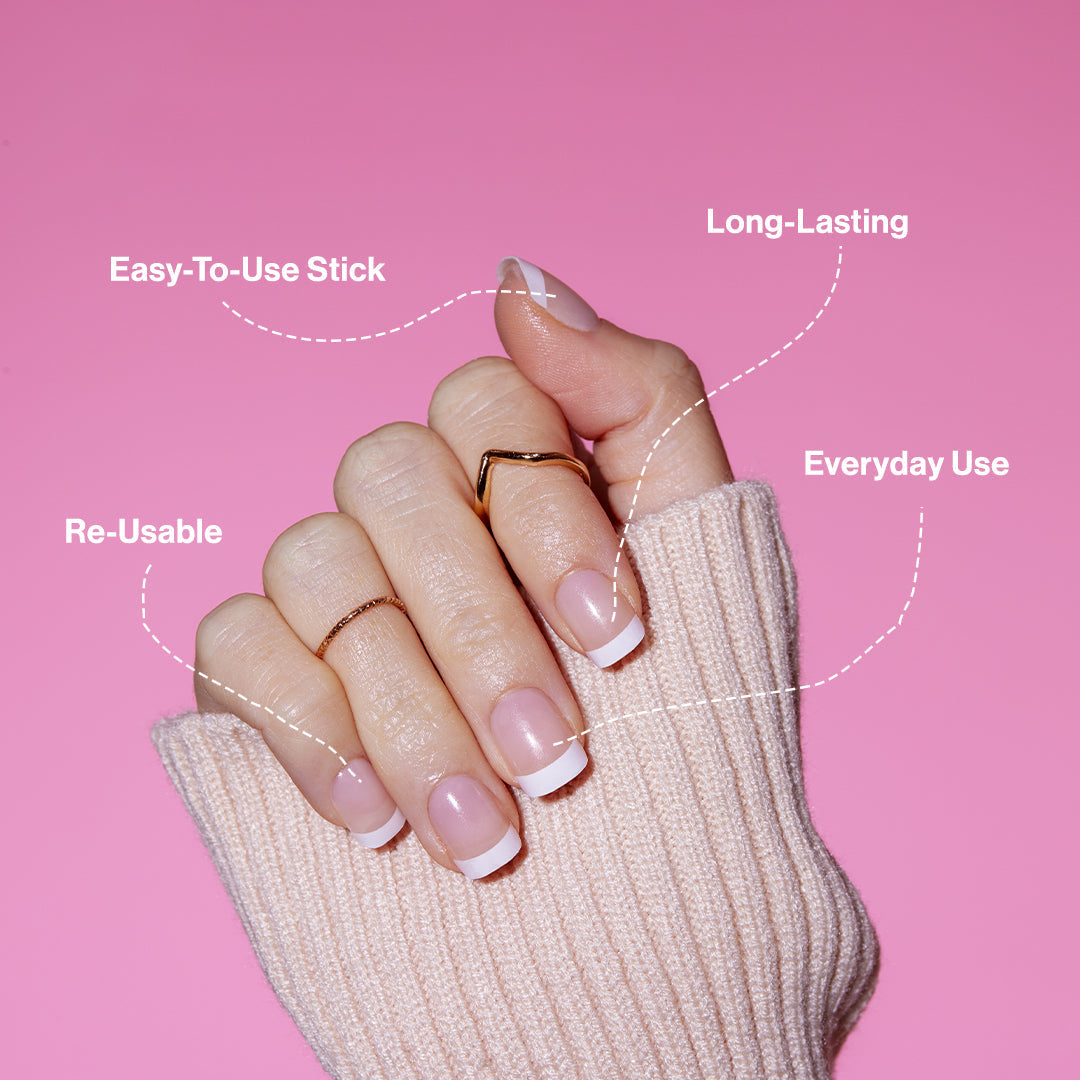 L.A. Girl Oh So Shiny Artificial Nail Tips - 25 Pc Kit