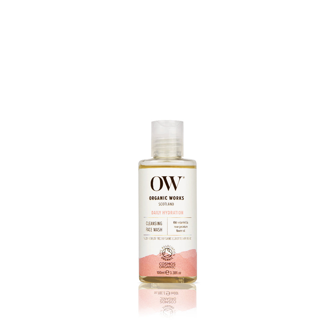 Organic Works Travel Size Cleansing Face Wash