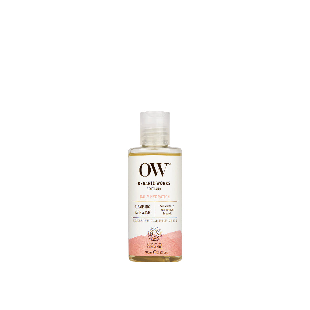 Organic Works Travel Size Cleansing Face Wash