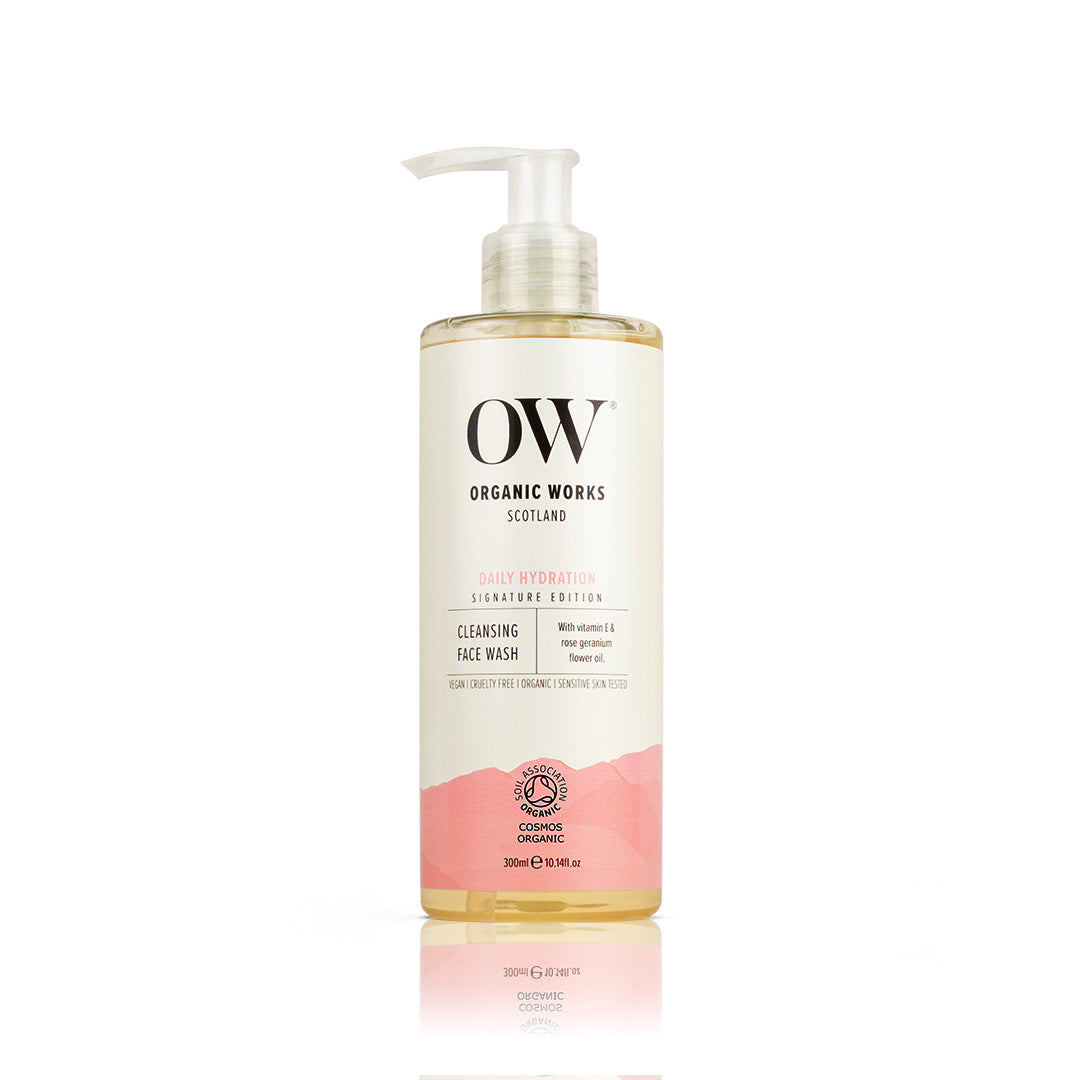 Organic Works Cleansing Face Wash