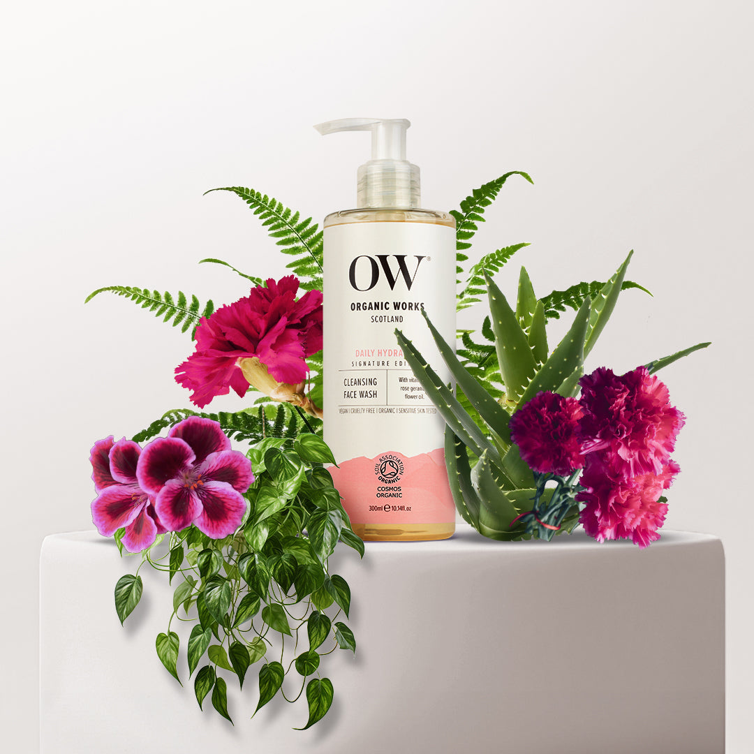 Organic Works Cleansing Face Wash