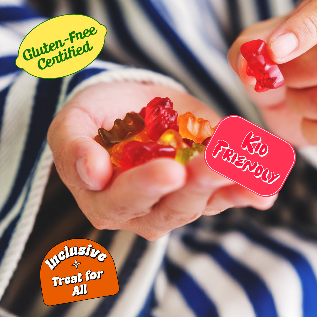 Sweetons Clear Bear Gummy Candy - Pack of 3 (50 gm each)