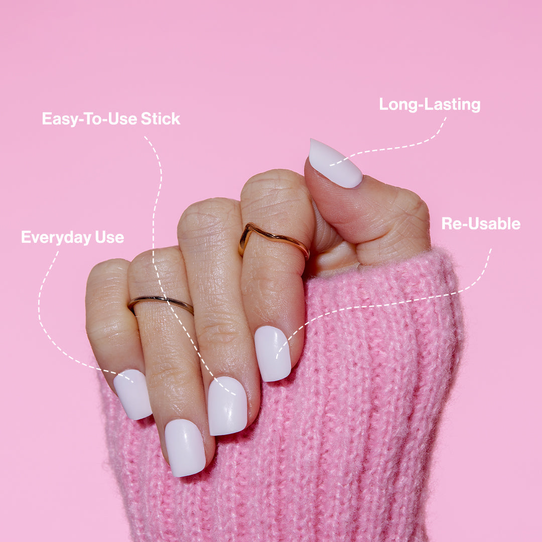 L.A. Girl Oh So Shiny Artificial Nail Tips - 25 Pc Kit