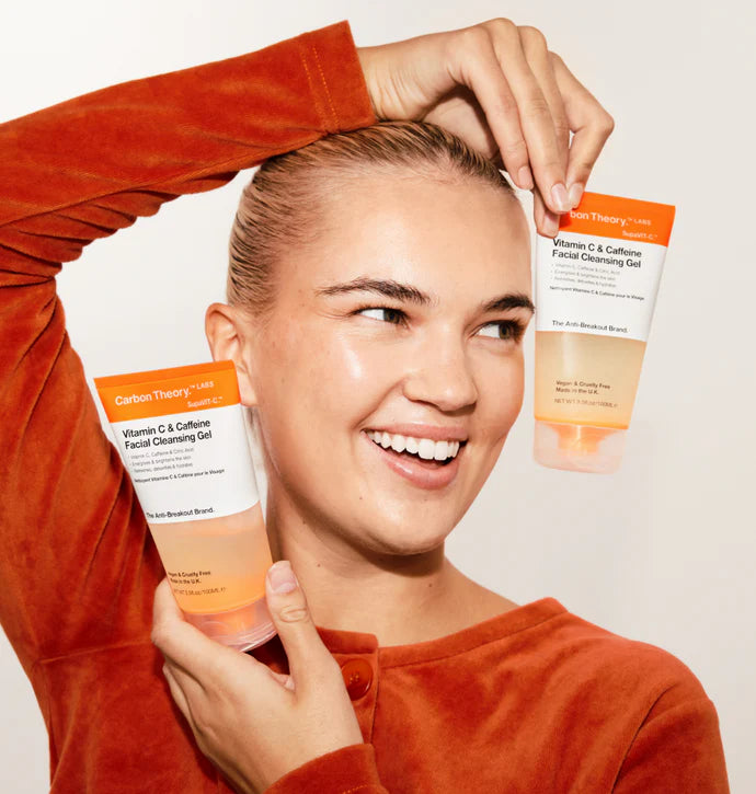 Carbon Theory Supavit-C Vitamin C & Caffeine Facial Cleansing Gel 100 ml