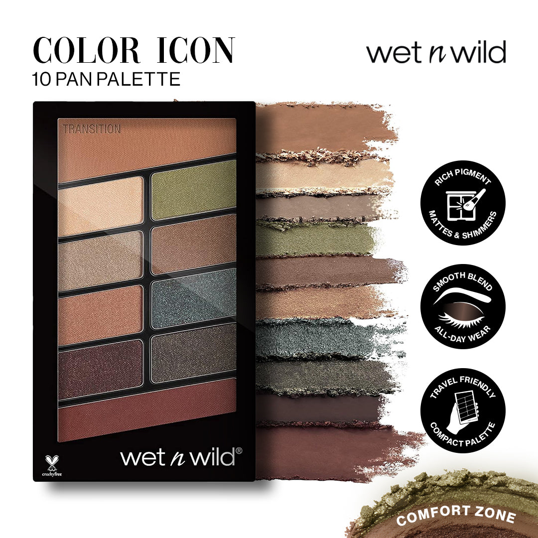 Wet n Wild Color Icon Eyeshadow 10 Pan Palette