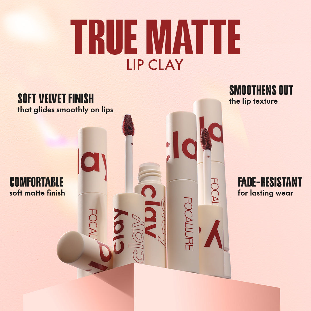 Focallure True Matte Lip Clay Liquid Lipstick