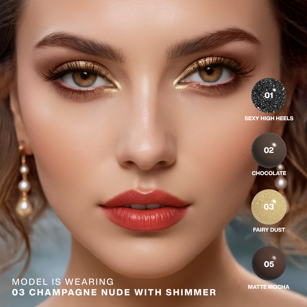 Group-Champagne Nude With Shimmer