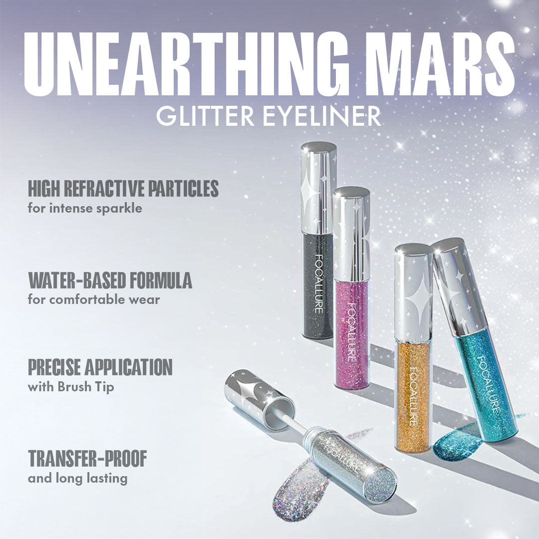 Focallure Unearthing Mars Glitter Eyeliner