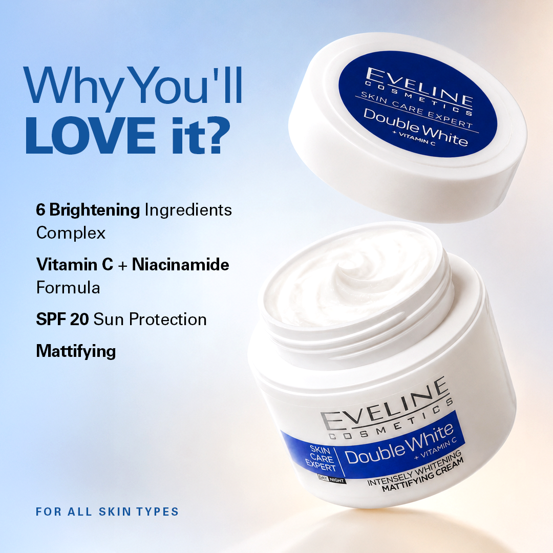 Eveline Cosmetics Skin Care Expert Double White