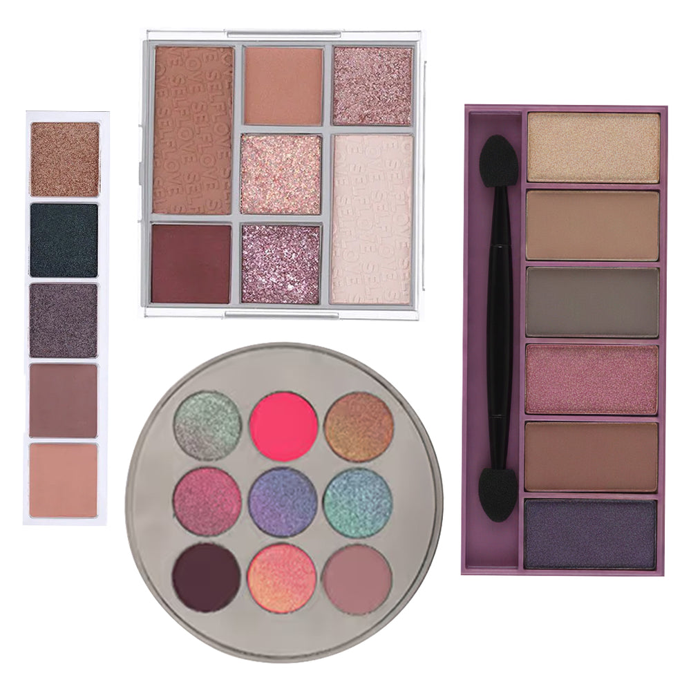 Ultimate Eye Glam Combo – 4 Palette Set