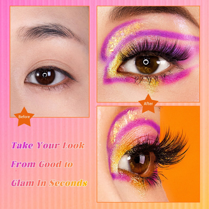 Jessup Makeup False Eyelashes