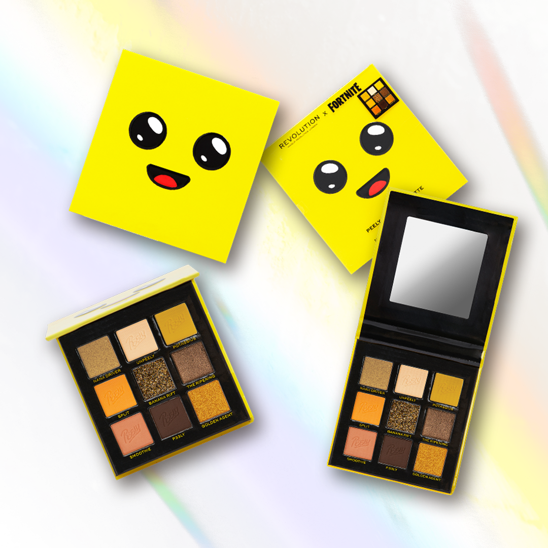 Makeup Revolution X Fortnite Peely 9 Pan Shadow Palette