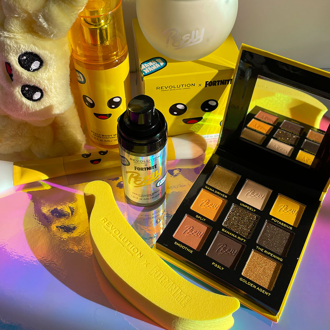 Makeup Revolution X Fortnite Peely 9 Pan Shadow Palette