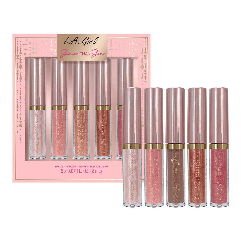 Shinier Than Shine 5pc Lipgloss Set