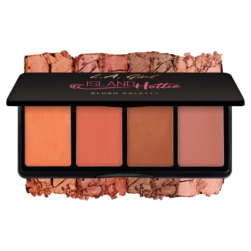 L.A. Girl Fanatic Blush Palette - Island Hottie 