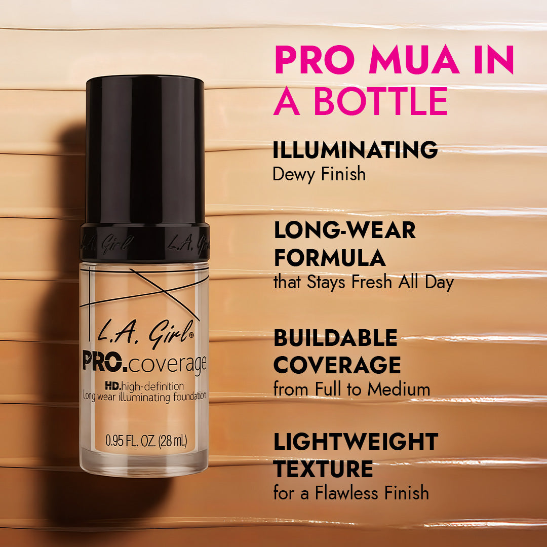 LA Girl Pro Coverage Illuminating Foundation