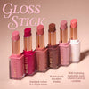 Revolution Pout Lip Gloss Stick  - Chocolate Ganache & Shimmer Toasted Caramel