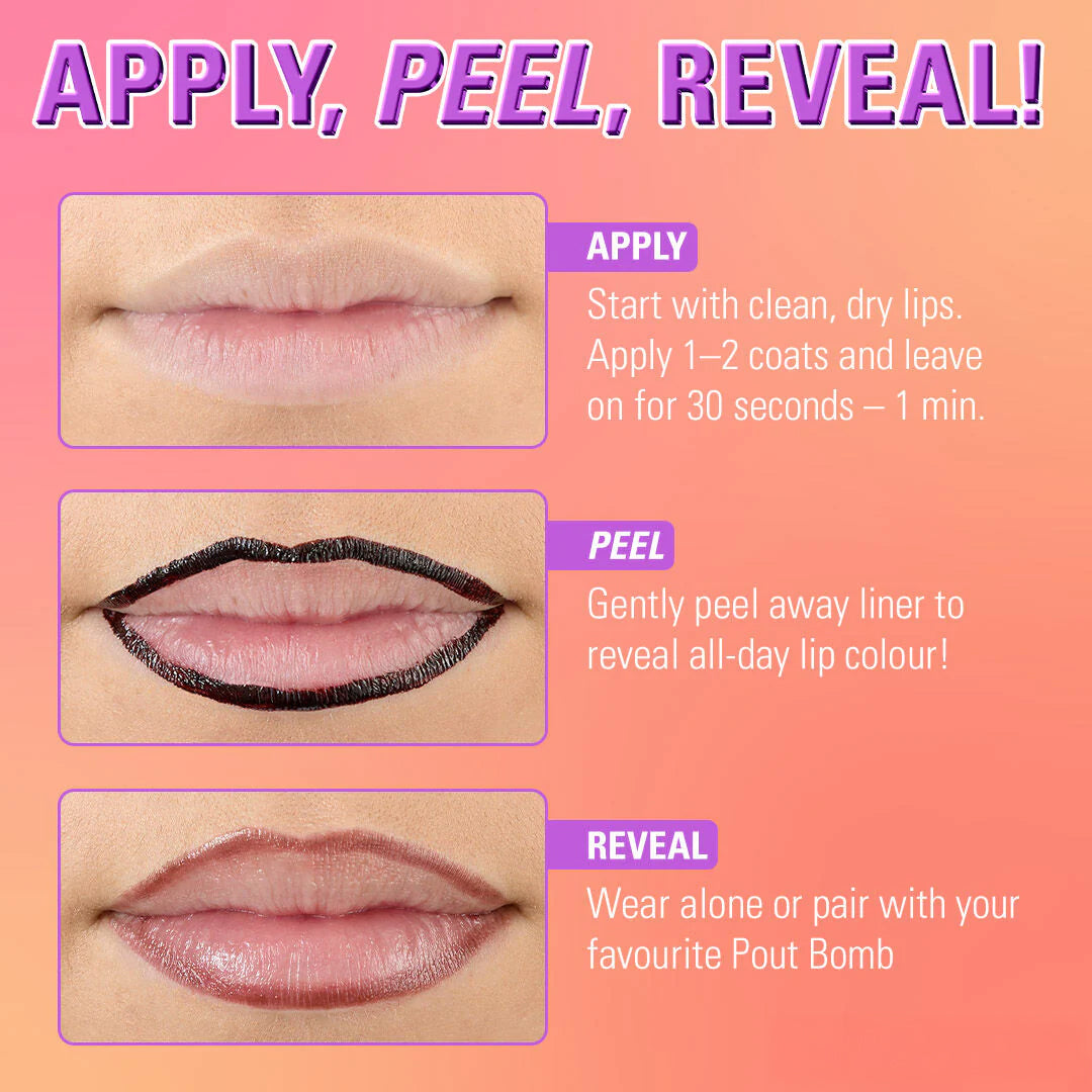 Revolution Lip Shift Ink Peel Off Lip Liner Stain