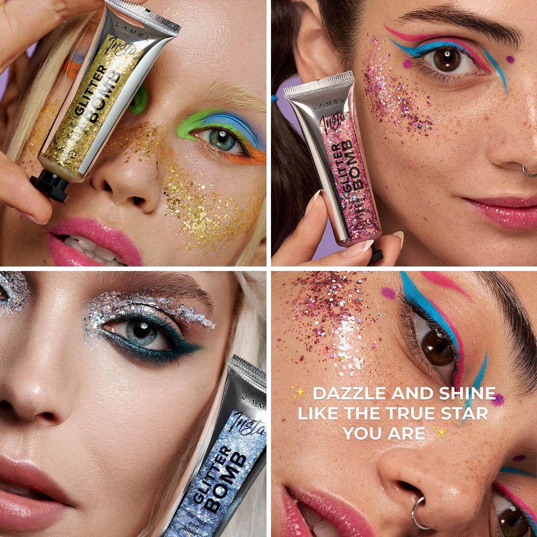 Lamel INSTA Glitter Bomb Trio