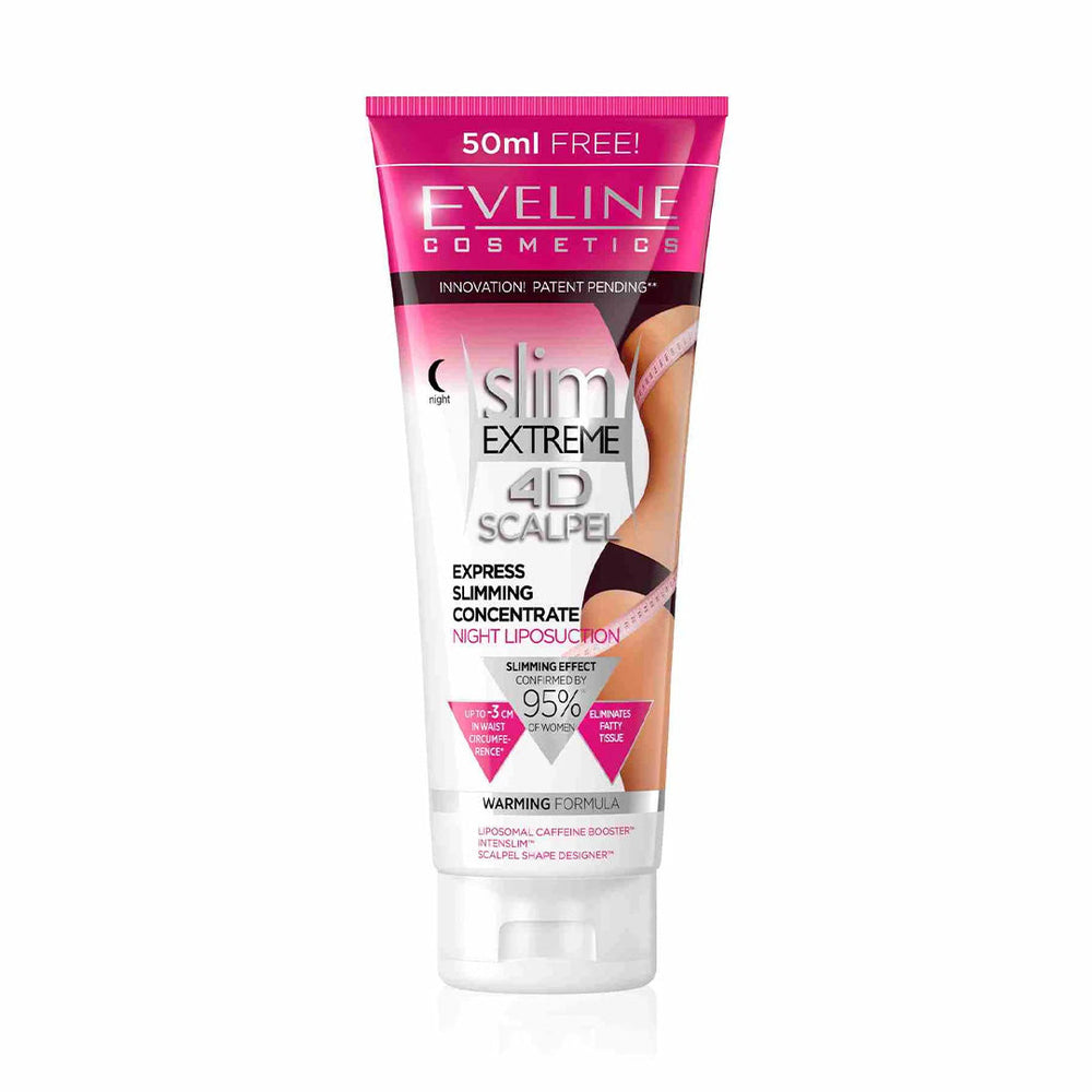 Eveline Cosmetics Slim Extreme 4D Scalpel Express Slimming Concentrate Night Liposuction