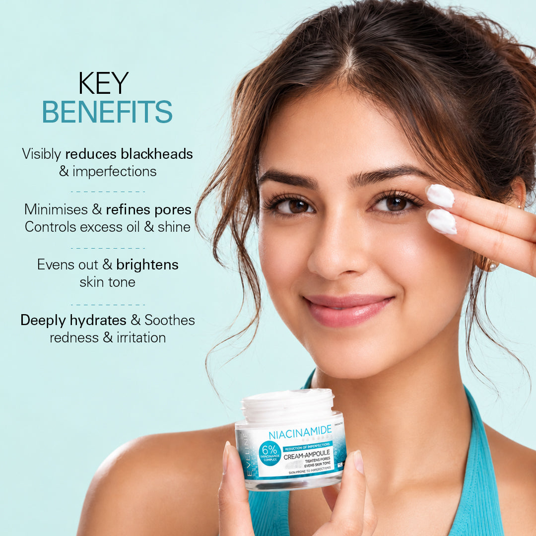 Eveline Cosmetics Cream-ampoule Niacynamid Therapy Reduction Of Imperfections Day/Night 50 ml