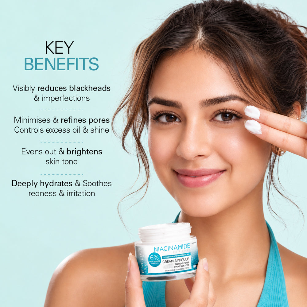 Eveline Cosmetics Cream-ampoule Niacynamid Therapy Reduction Of Imperfections Day/Night 50 ml