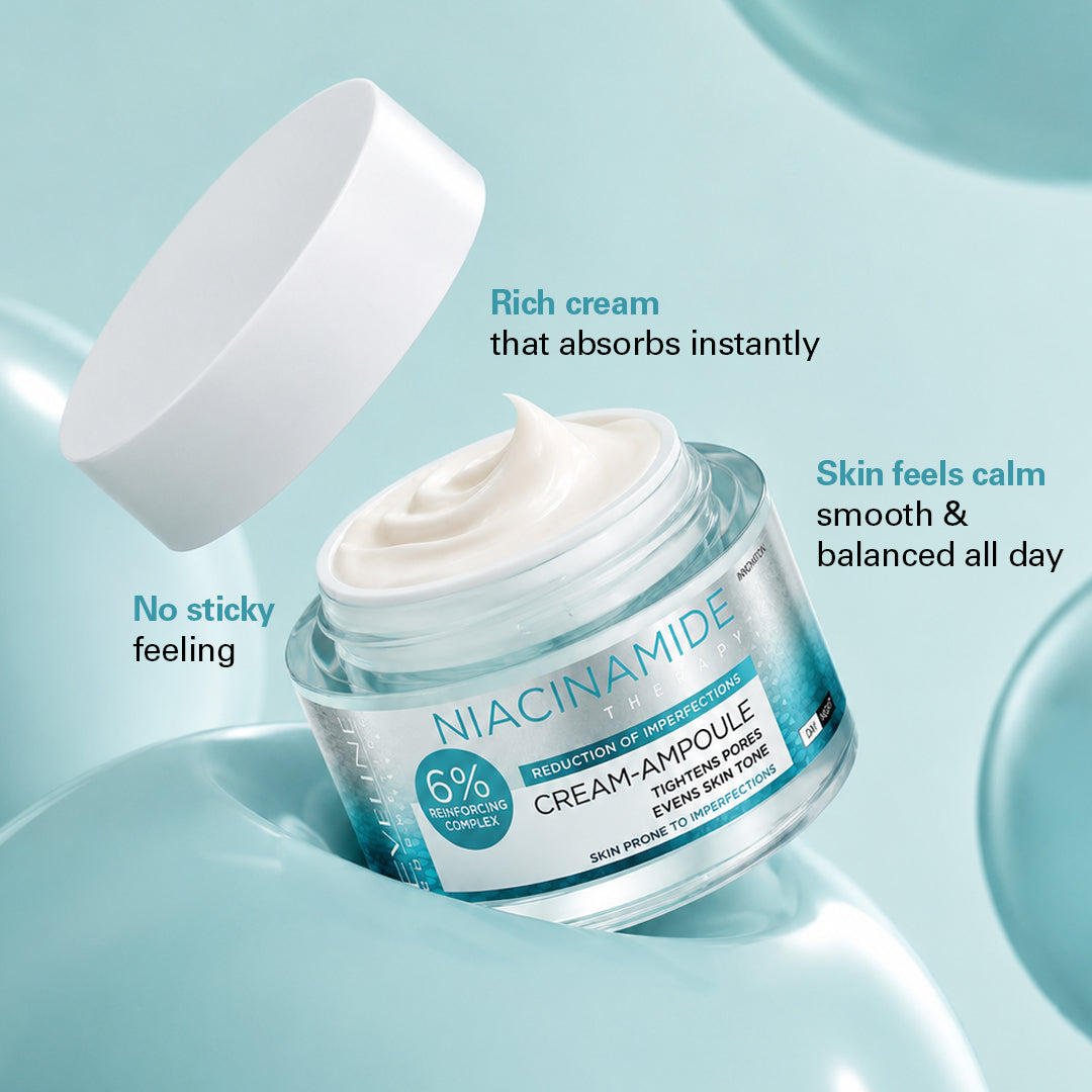 Eveline Cosmetics Cream-ampoule Niacynamid Therapy Reduction Of Imperfections Day/Night 50 ml