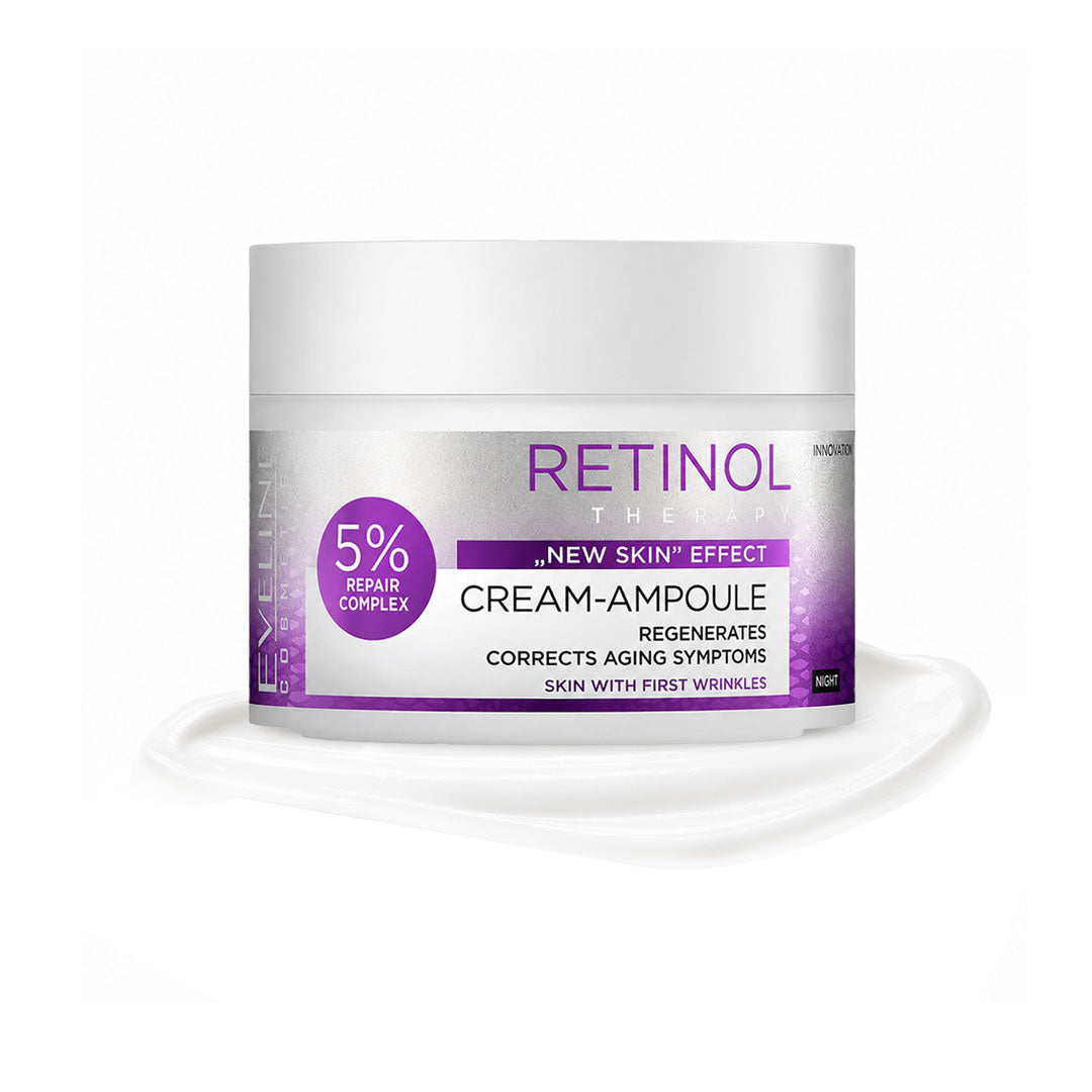 Eveline Cosmetics Cream-ampoule Retinol Therapy New Skin Effect Night 50ml
