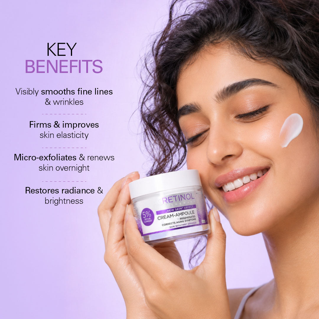 Eveline Cosmetics Cream-ampoule Retinol Therapy New Skin Effect Night 50ml