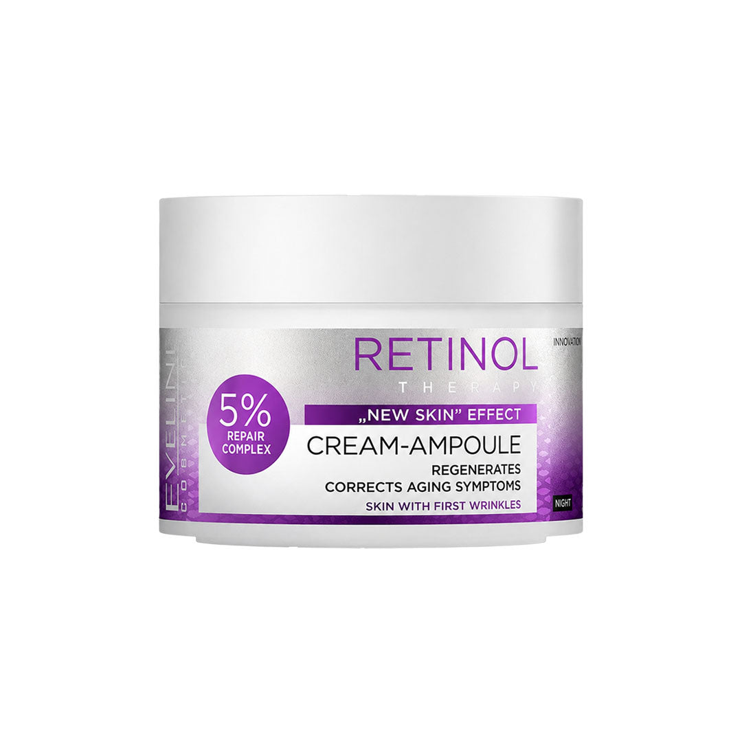 Eveline Cosmetics Cream-ampoule Retinol Therapy New Skin Effect Night 50ml