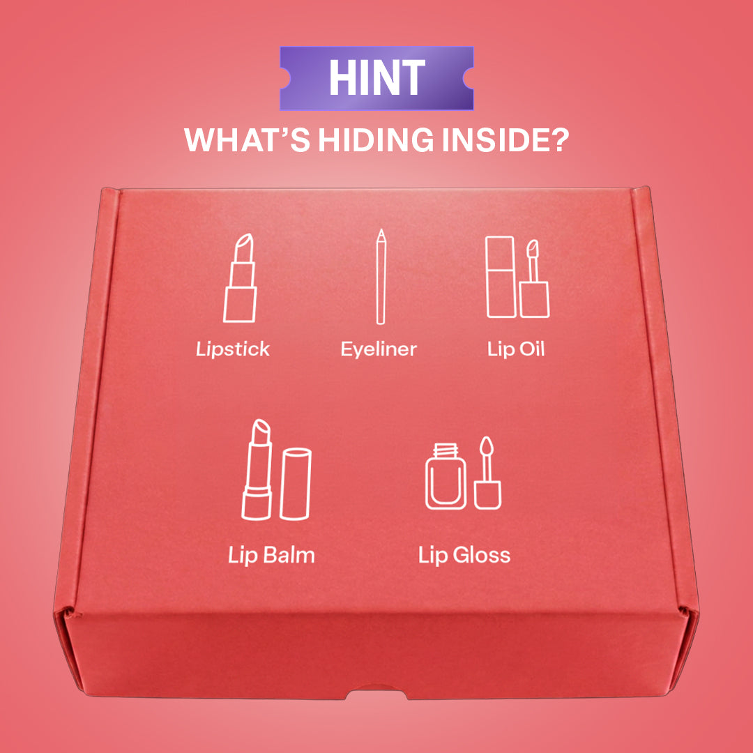 K-Beauty Inspired Mystery Box | 5 Full-Size Products Worth ₹2,100+
