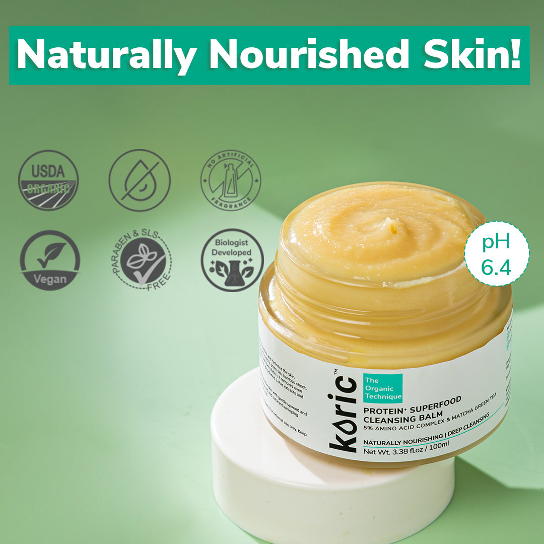 Koric Protein+ Superfood Cleansing Balm