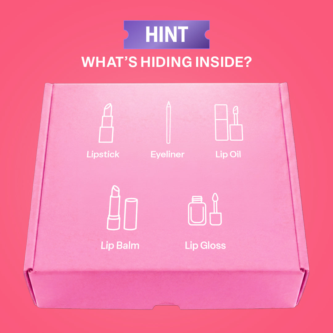 K-Beauty Inspired Mystery Box | 5 Full-Size Products Worth ₹2,100+