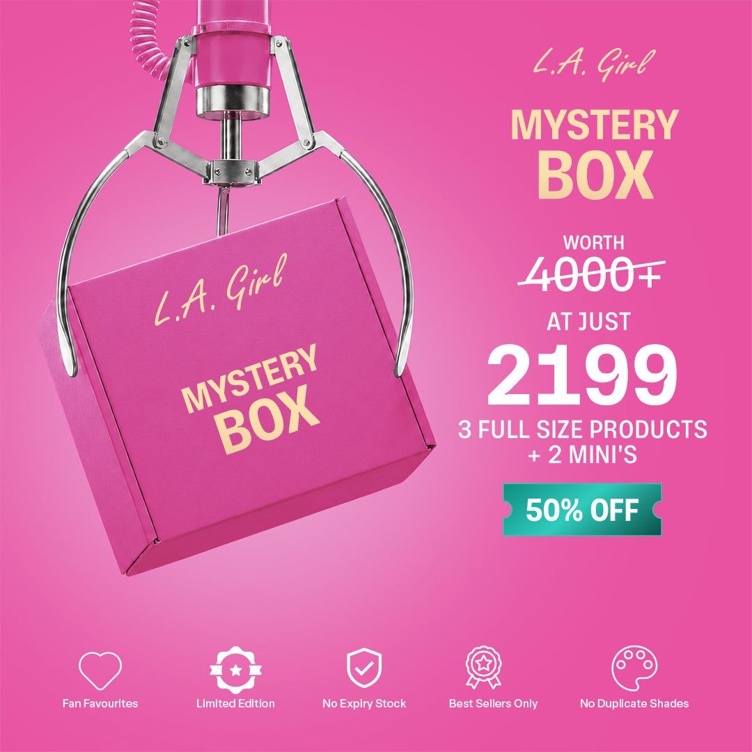 LA Girl MYSTERY BOX | 7 Full-Size Products Worth ₹4,000+