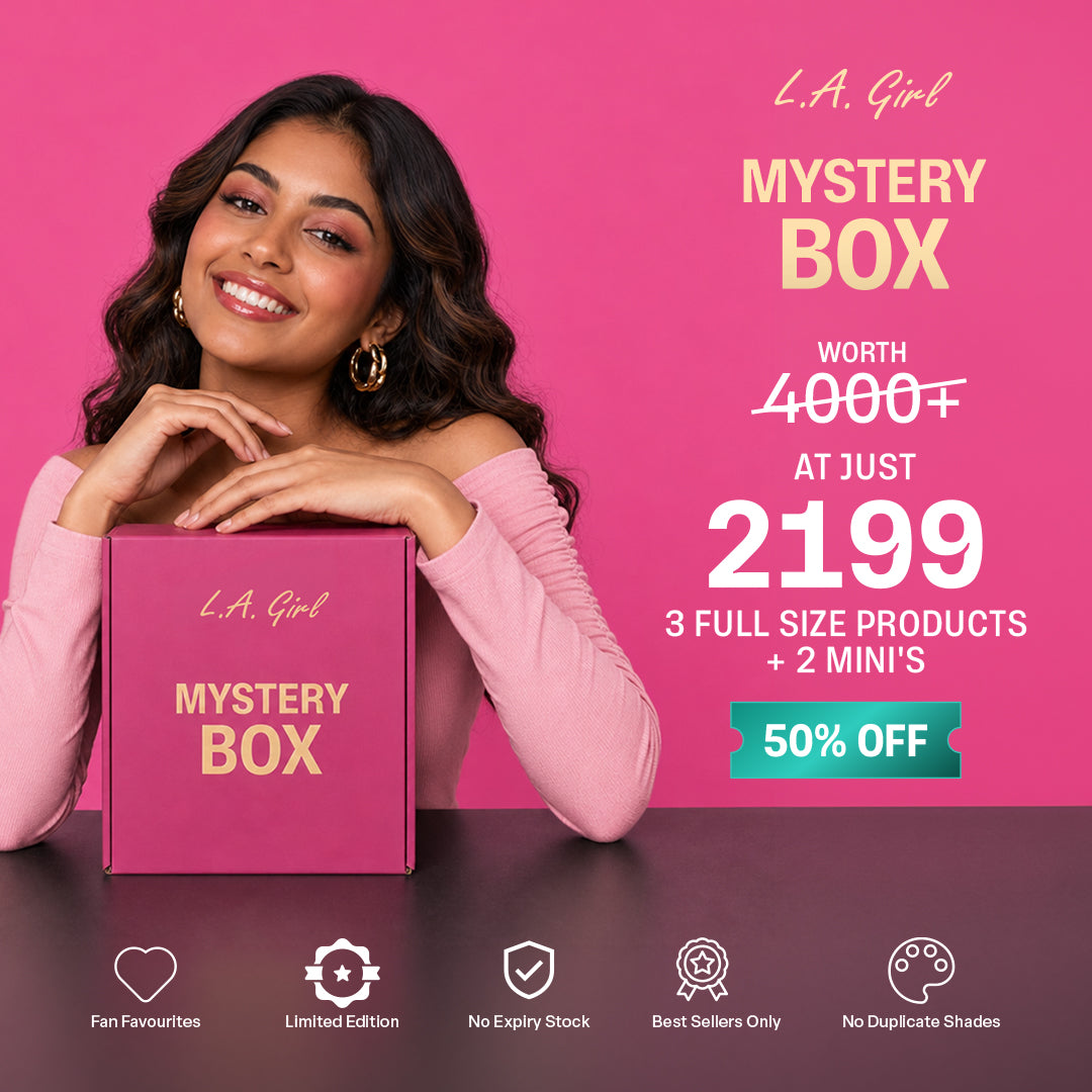 LA Girl MYSTERY BOX | 7 Full-Size Products Worth ₹4,000+