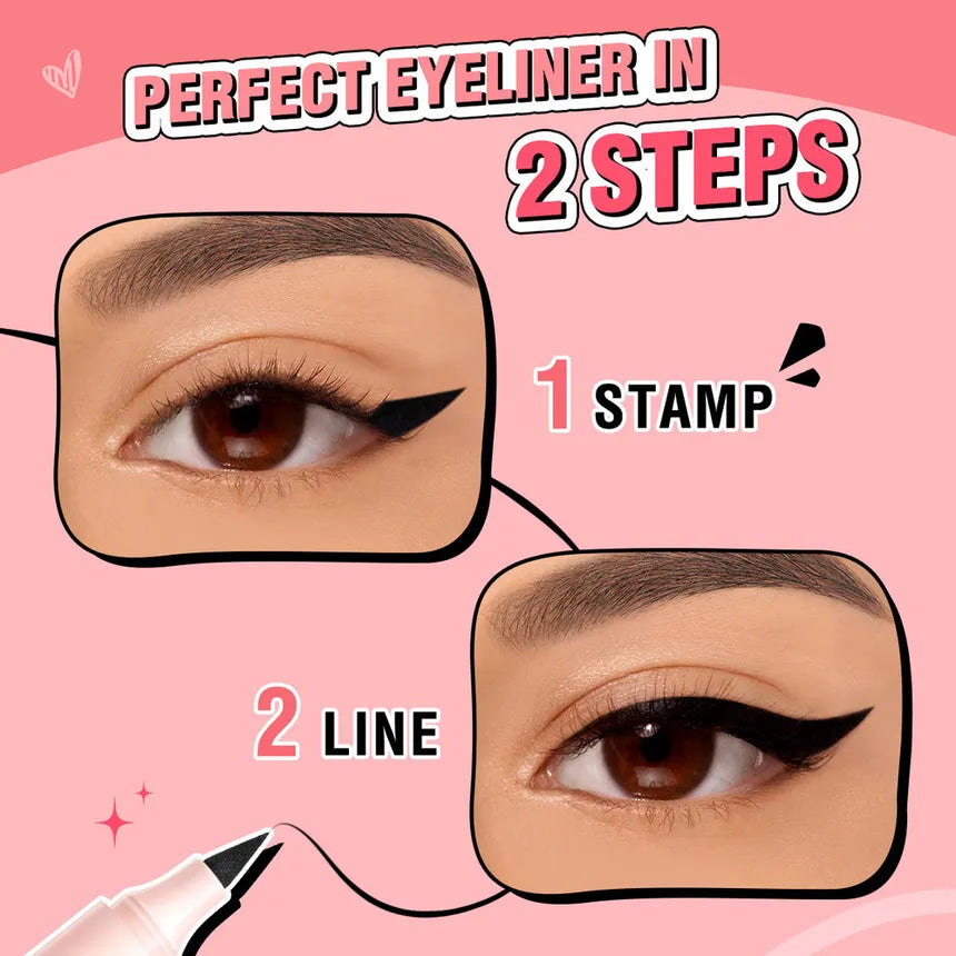Long-Wear Liquid Stamp Eyeliner - Pack of 2