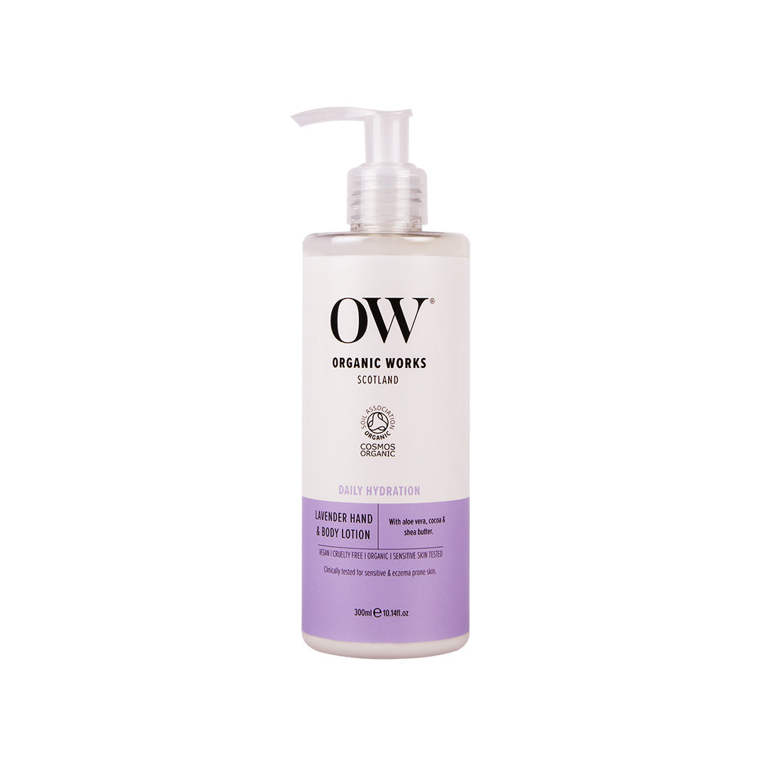 Organic Works Lavender Hand & Body Lotion