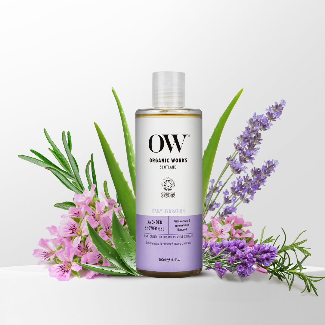 Organic Works Lavender Shower Gel