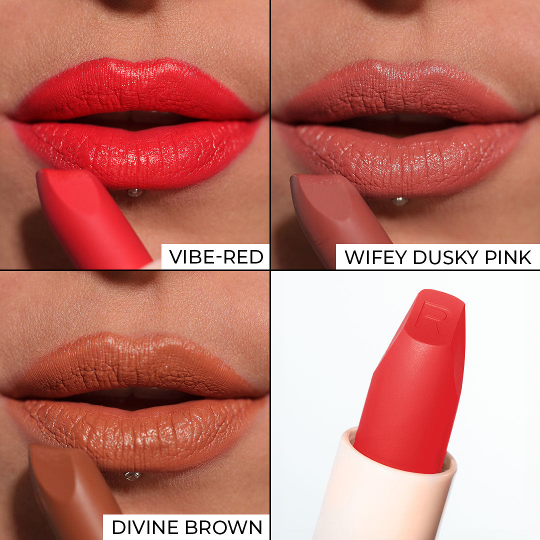 Lip Allure Soft Satin Lipstick trio