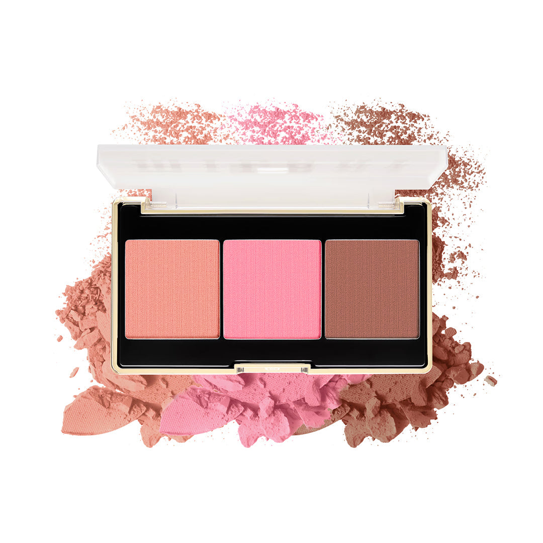 Milani Cheek Kiss Powder Blush Palette - Golden Hour Glow