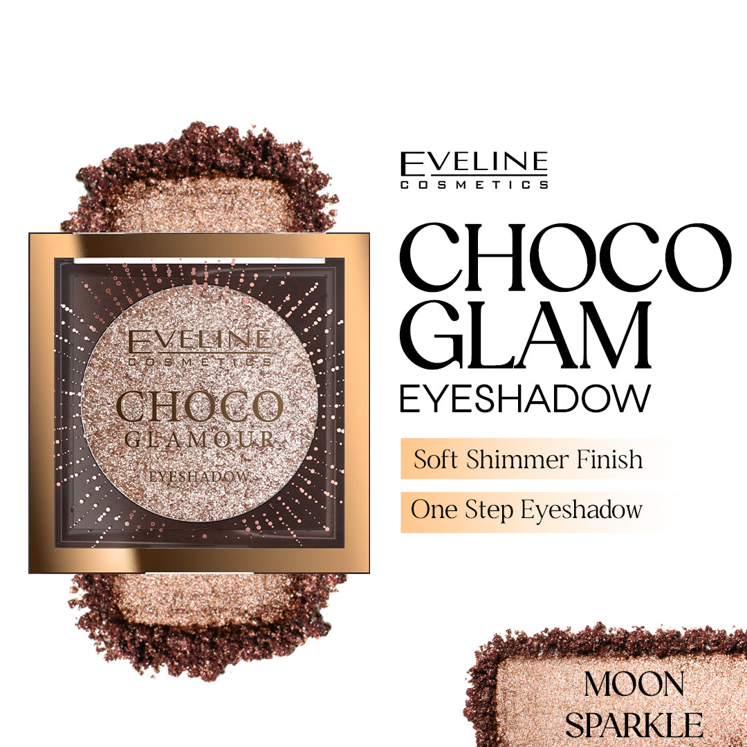 Eveline Cosmetics Choco Glamour Mono Eyeshadow - Moon Sparkle