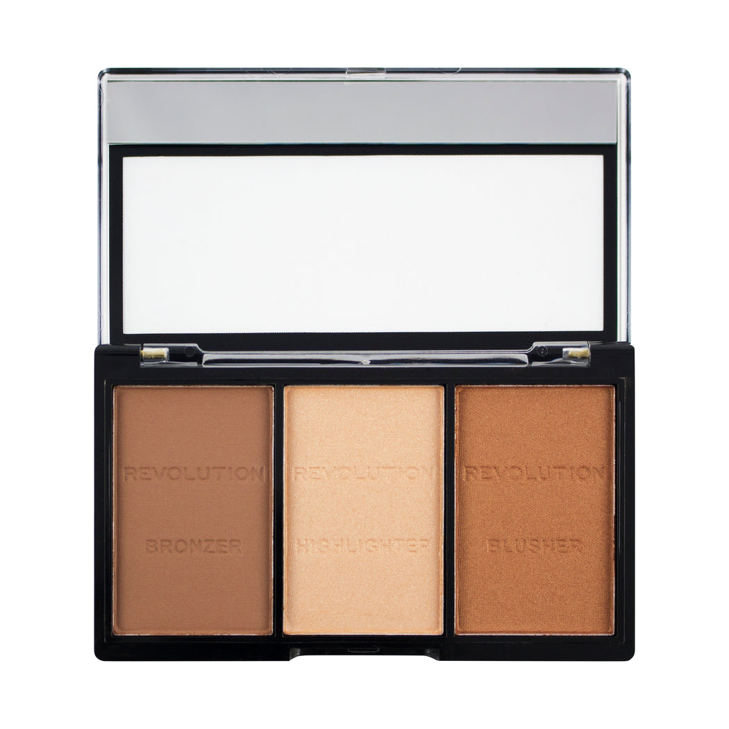 Makeup Revolution Ultra Brightening Contour Kit Ultra Light/Medium C04