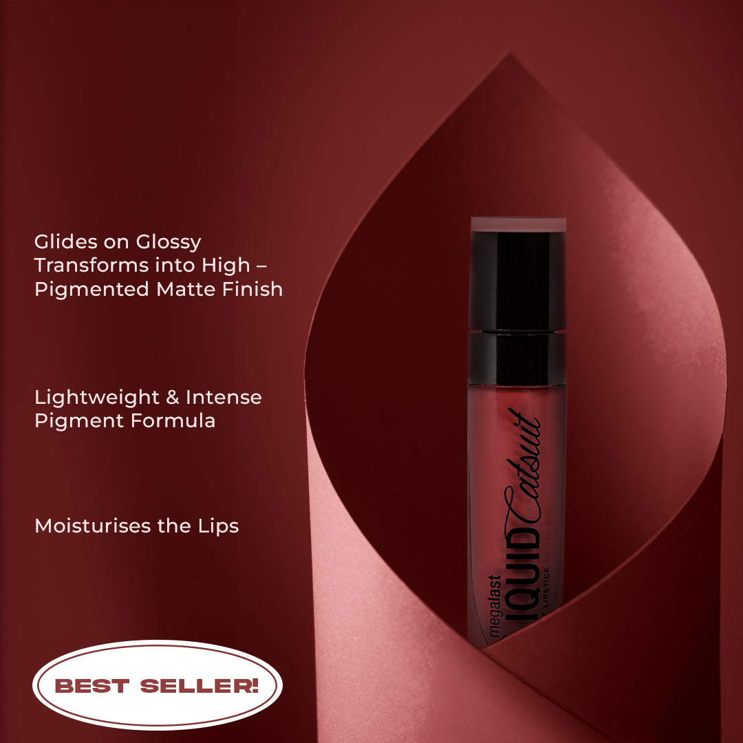 Wet n Wild Megalast Liquid Catsuit Matte Lipstick - Give Me Mocha