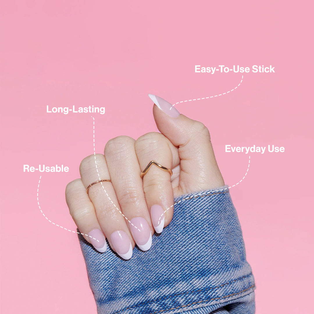 L.A. Girl Oh So Shiny Artificial Nail Tips - 25 Pc Kit