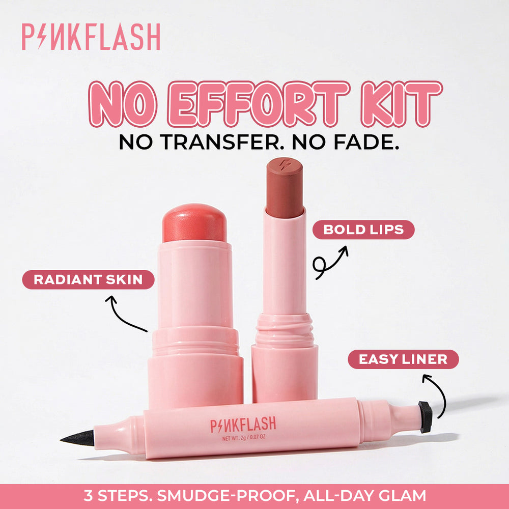 Pinkflash No-Effort Kit – Effortless Everyday Makeup Trio