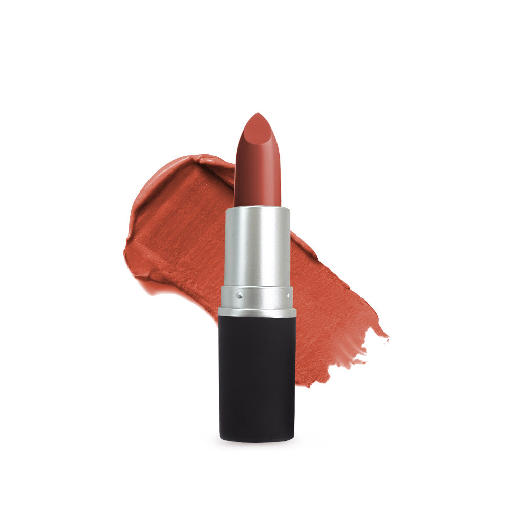 Rosy Gold Red Cinamon Matte Lipstick