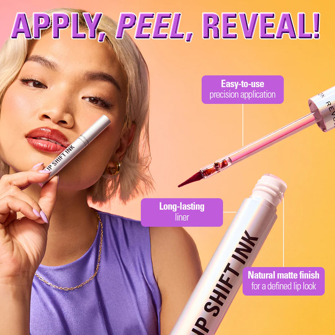 Lip Shift Ink Peel Off Lip Liner Stain - Pack of 3