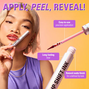 Lip Shift Ink Peel Off Lip Liner Stain - Pack of 3