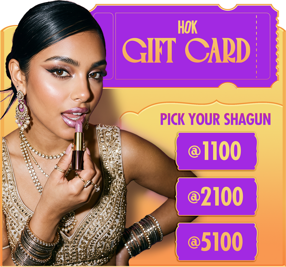 HOK Gift Card - pick your shagun at 1100, 2100 or 5100