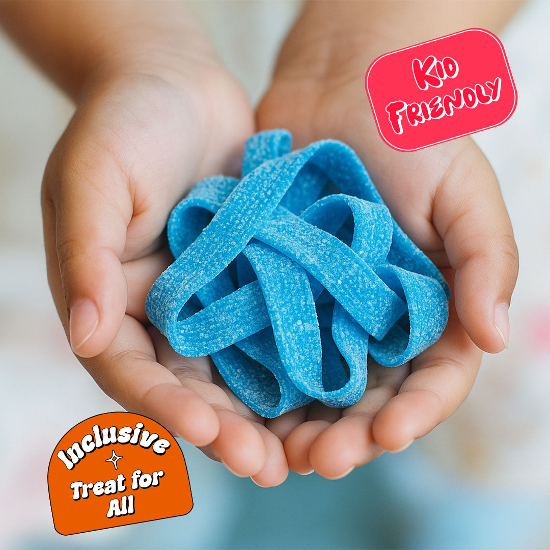 Sweetons Sour Raspberry Belt ,Pack of 3 (48gm Each)